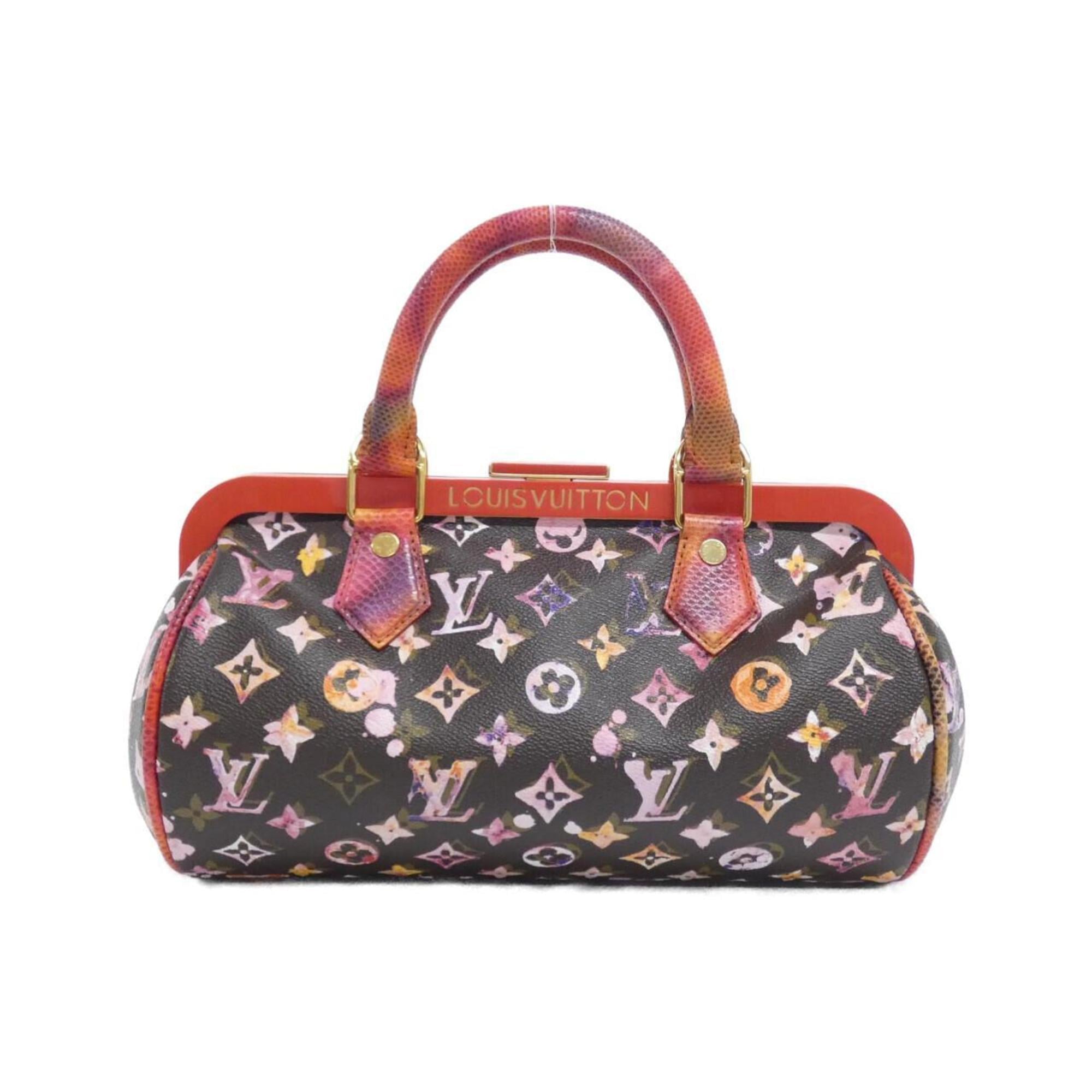 Louis Vuitton Brown Coated Canvas Handbag (Pre-Owned)