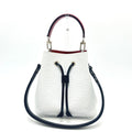 Louis Vuitton Black Red Color Tricolor White Epi Leather Shoulder Bag (Pre-Owned)