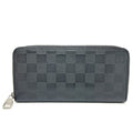 Louis Vuitton Black Damier Infini Long Wallet (Bi-Fold) (Pre-Owned)
