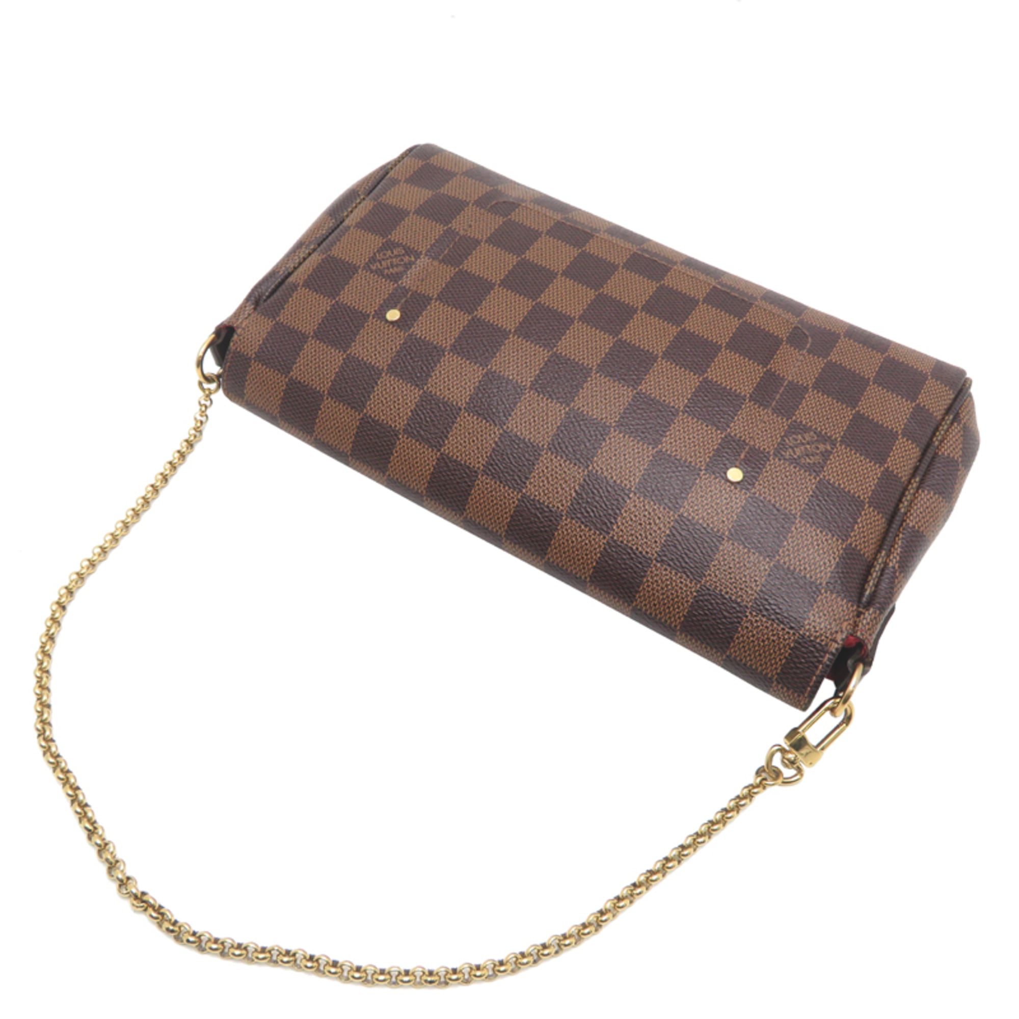 Louis Vuitton Brown Damier Canvas Handbag (Pre-Owned)