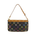 Louis Vuitton Black Multi-Color Coated Canvas Pochette Pouch (Pre-Owned)