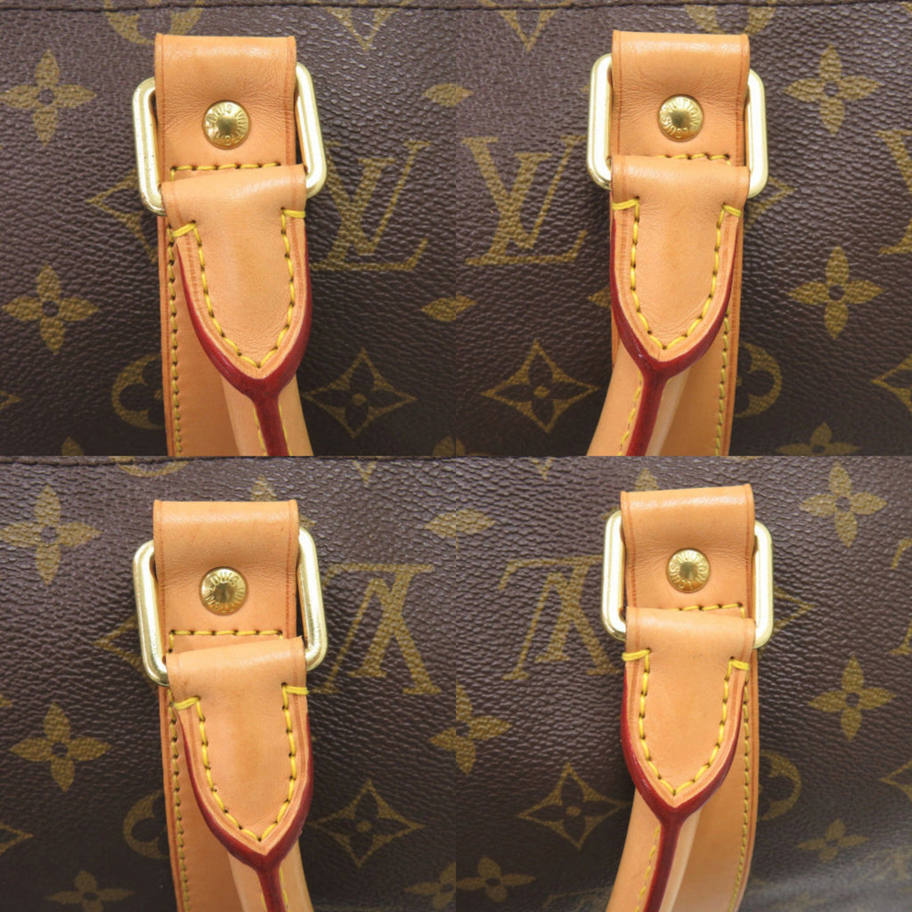 Louis Vuitton Brown Monogram Monogram Boston Bag (Pre-Owned)