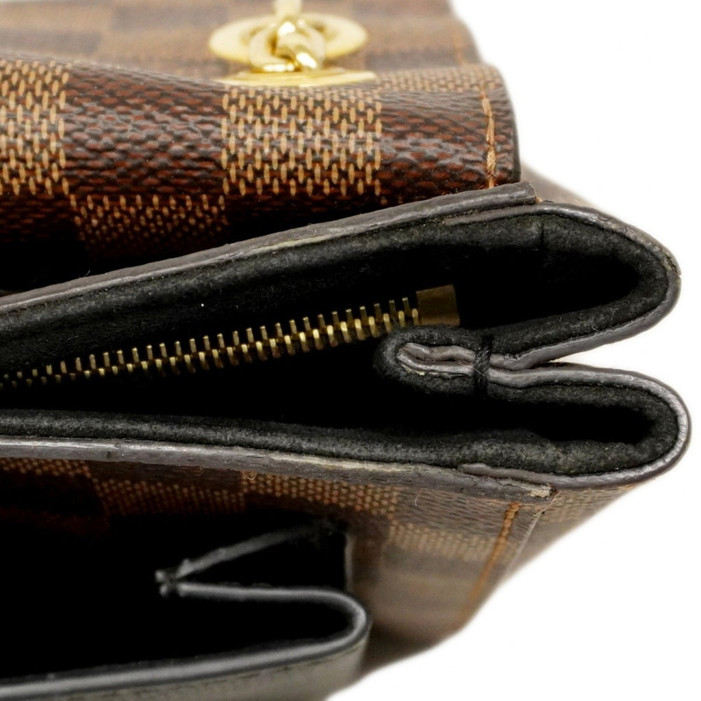 Vavin Handbag Damier with Leather PM