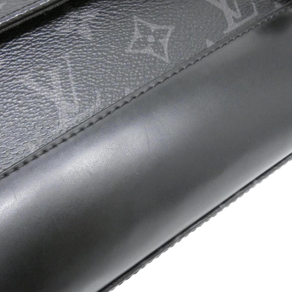 Louis Vuitton Black Coated Canvas Shoulder Bag (Pre-Owned)