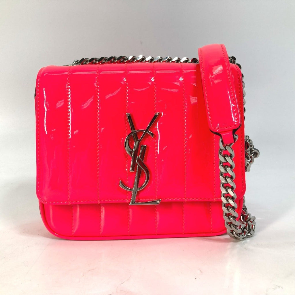 Vicky Crossbody Bag Vertical Quilted Patent Small