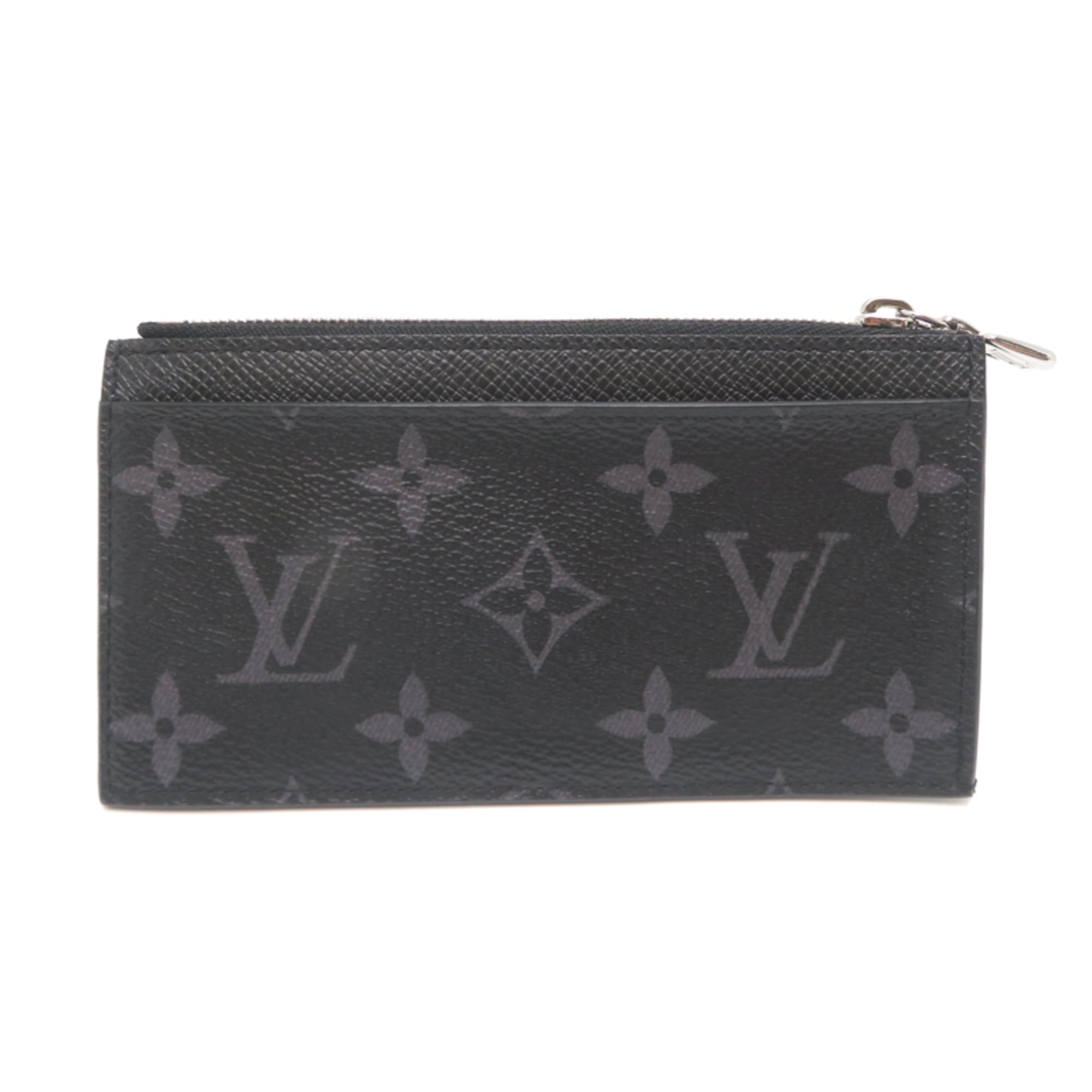 Louis Vuitton Black Monogram Eclipse Coin Purse/Coin Case (Pre-Owned)
