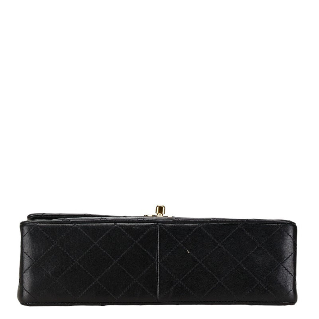 Vintage Square CC Flap Bag Quilted Lambskin Medium