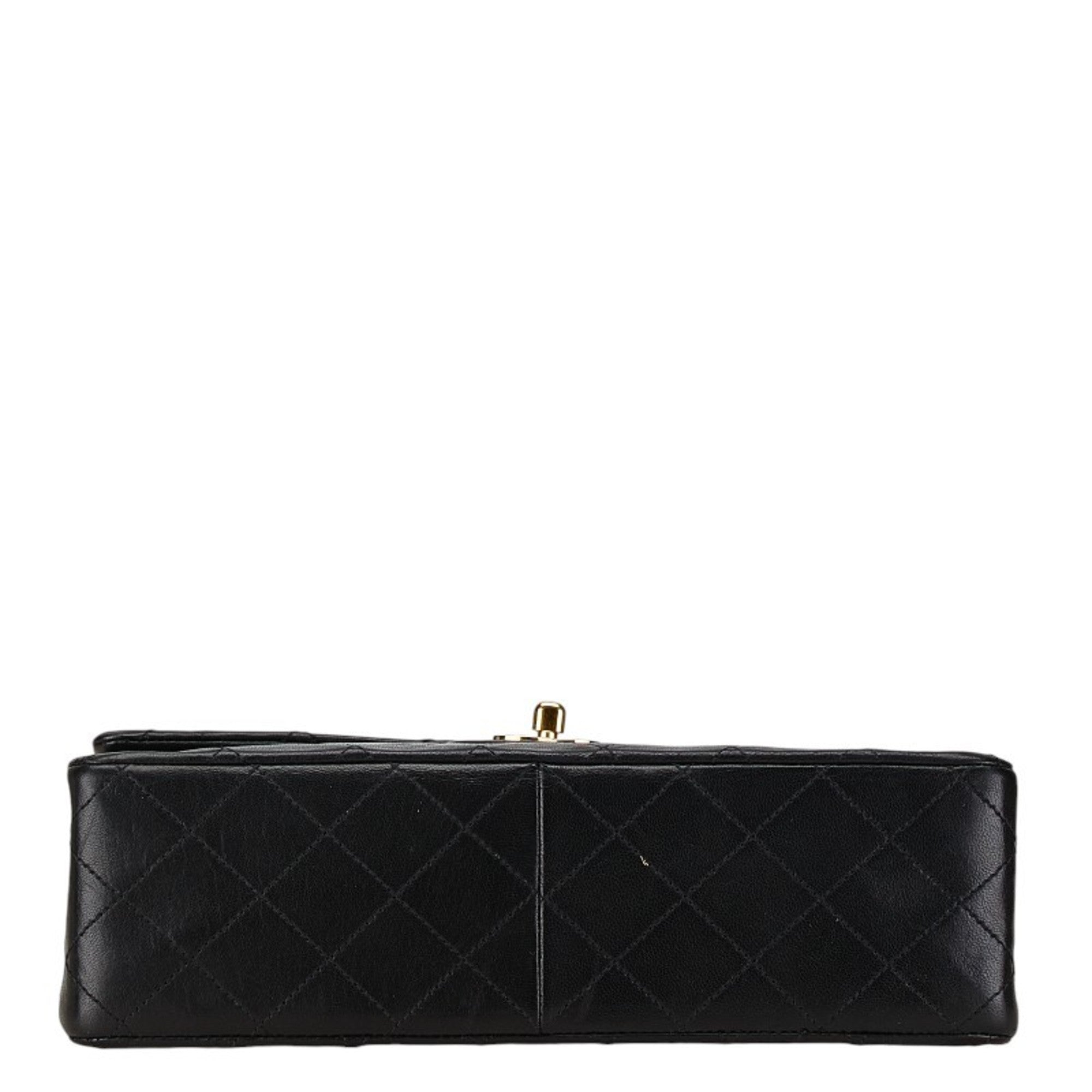 Vintage Square CC Flap Bag Quilted Lambskin Medium