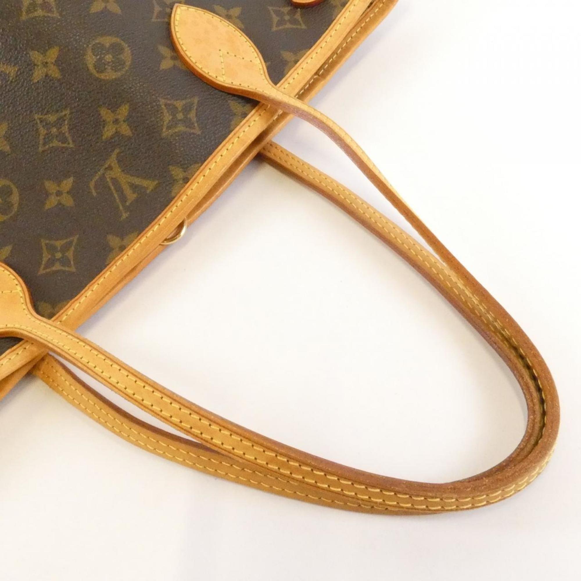 Louis Vuitton Brown Coated Canvas Handbag (Pre-Owned)