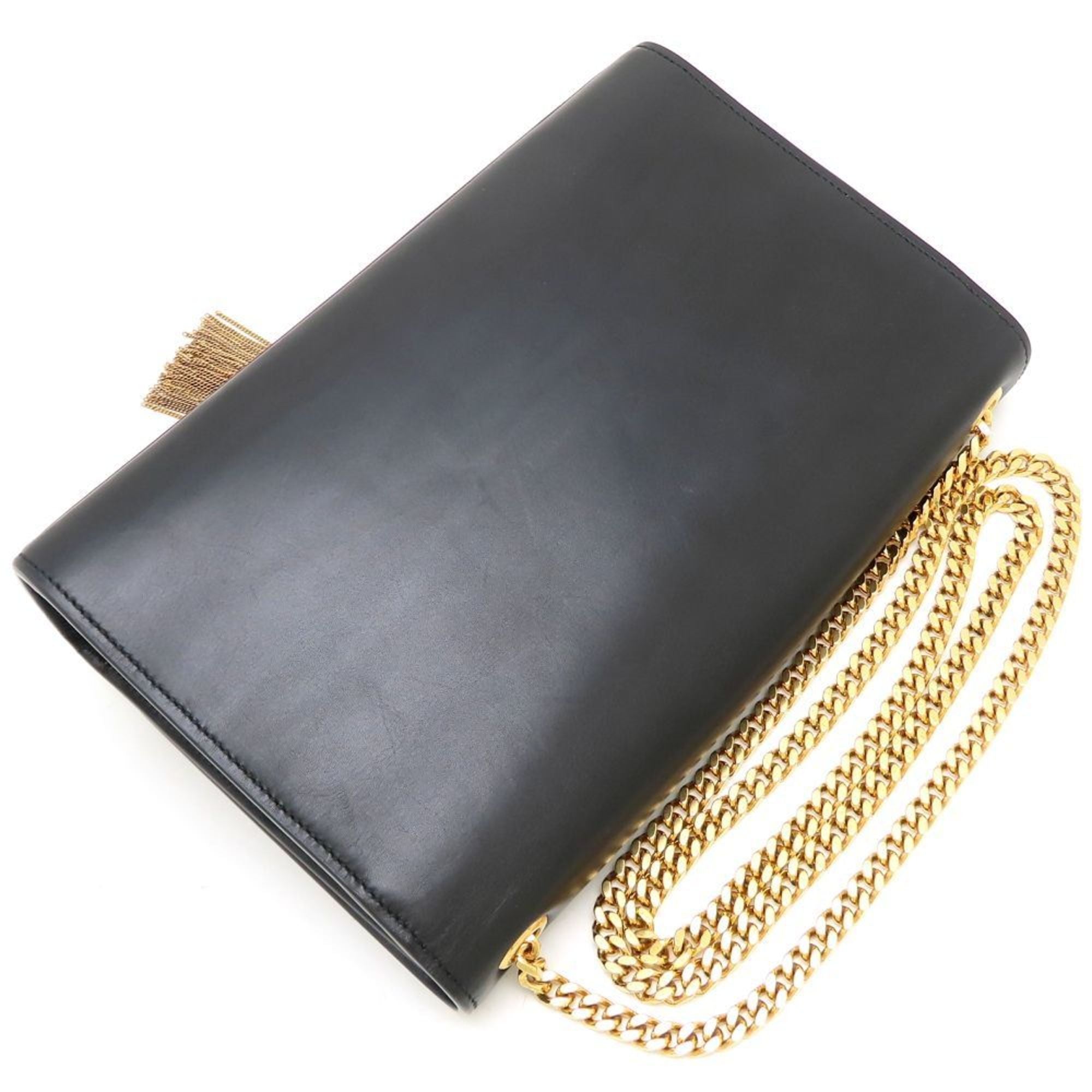 Classic Monogram Tassel Crossbody Bag Leather Medium