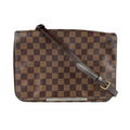 Louis Vuitton Brown Damier Canvas Galle Damier Canvas Shoulder Bag (Pre-Owned)