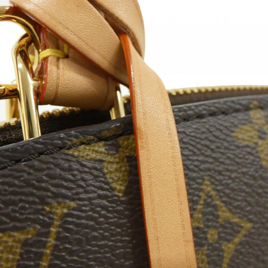 Louis Vuitton Monogram Marron Coated Canvas Handbag (Pre-Owned)
