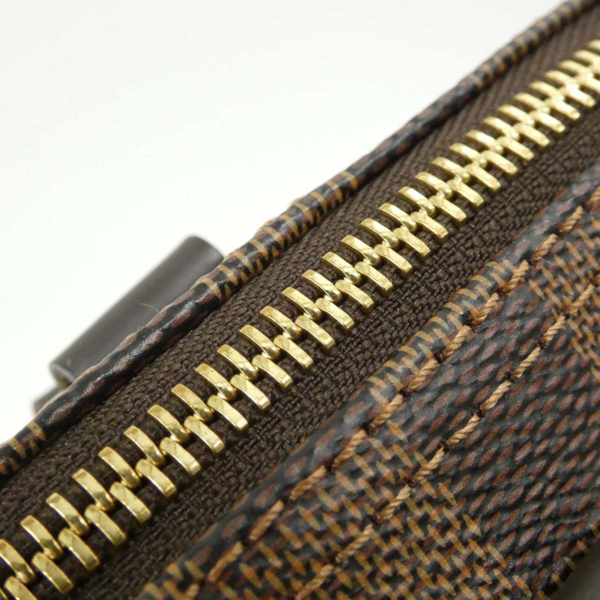 Louis Vuitton Ebene Coated Canvas Boston Bag (Pre-Owned)