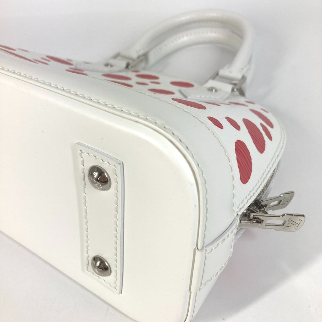 Louis Vuitton Yayoi Kusama Red Color White Epi Leather Handbag Shoulder Bag (Pre-Owned)