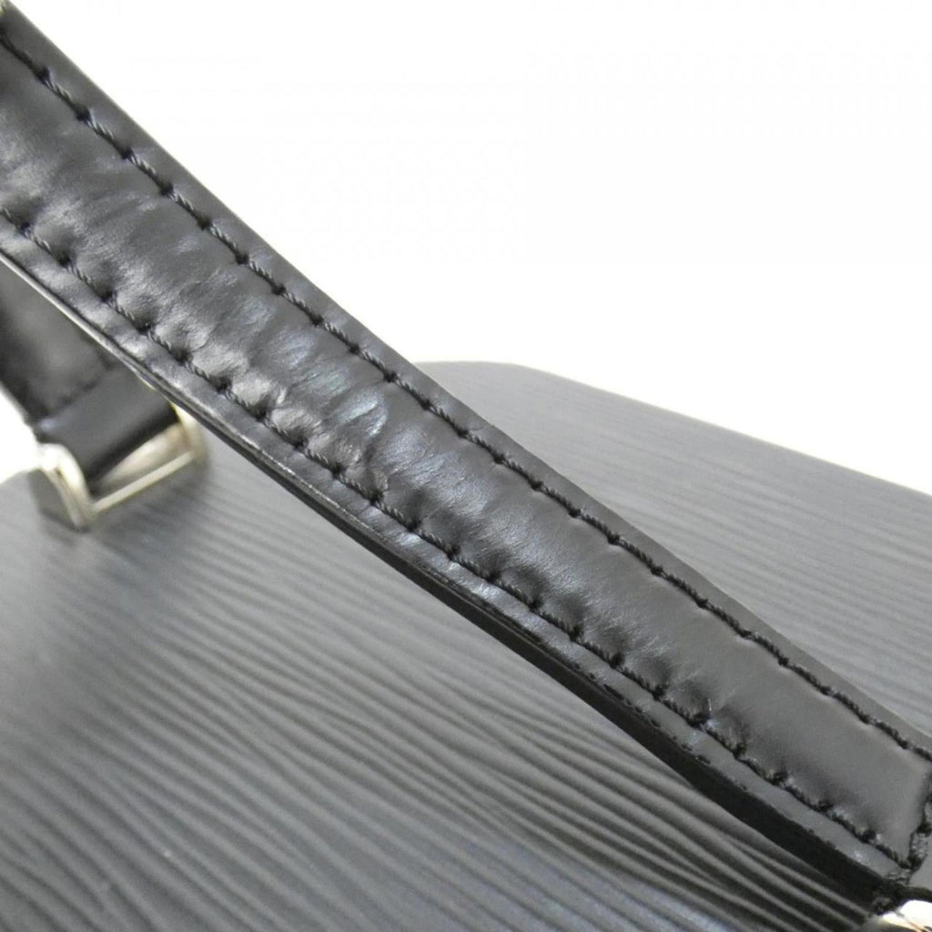 Louis Vuitton Black Leather Handbag (Pre-Owned)