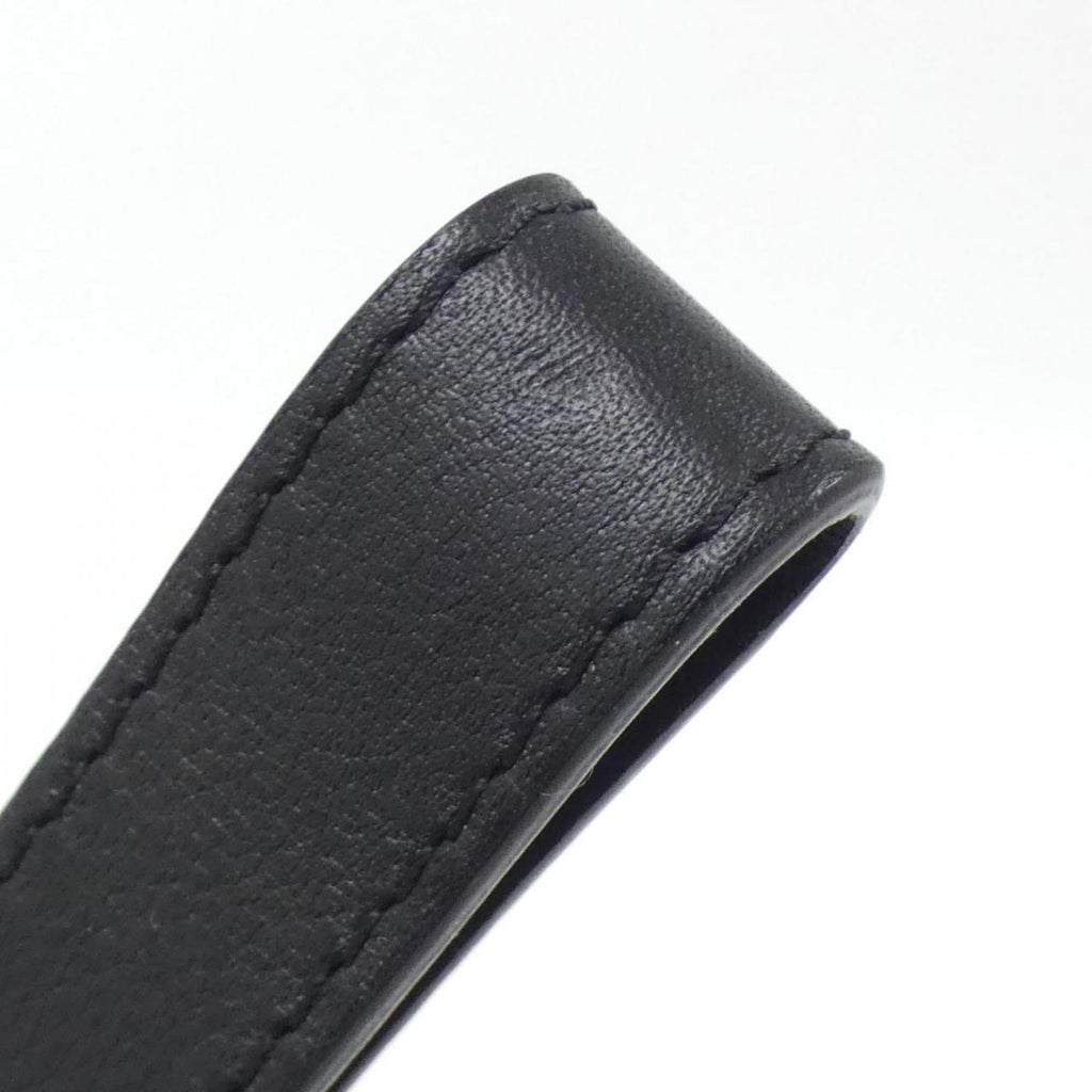 Louis Vuitton Black Leather Handbag Pochette (Pre-Owned)