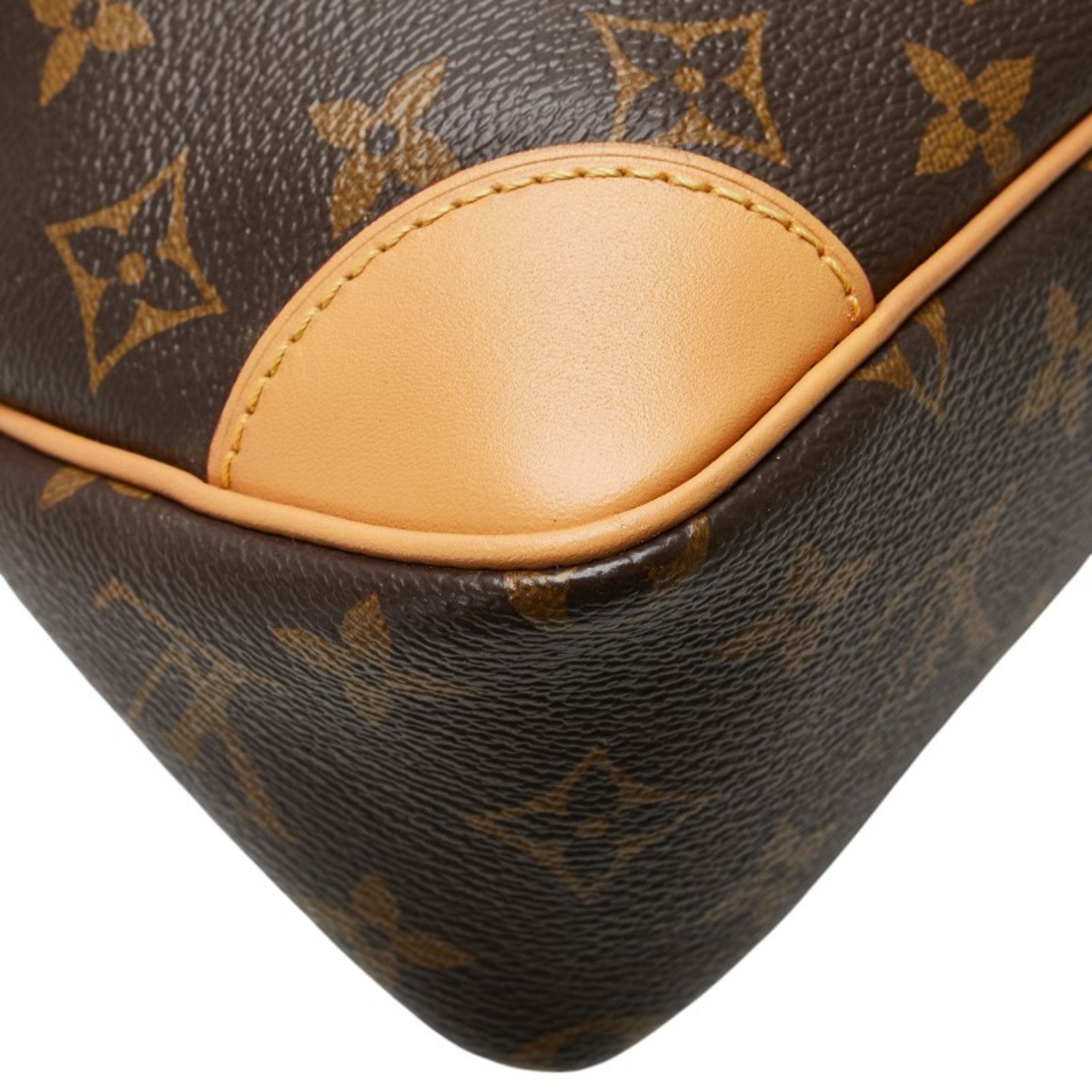 Louis Vuitton Monogram Brown Pvc Leather Shoulder Bag (Pre-Owned)