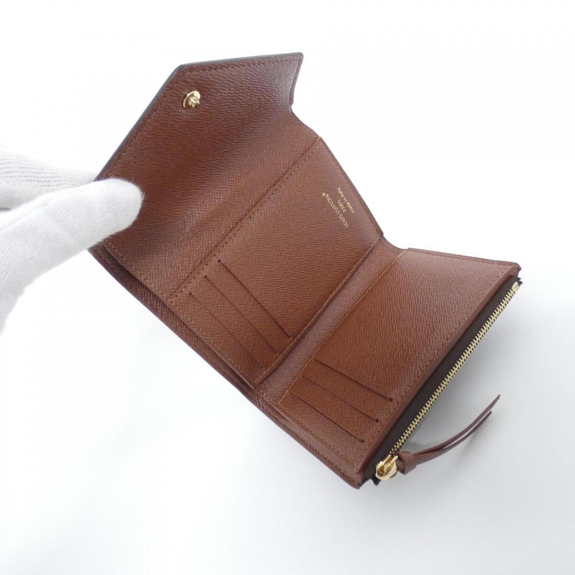 Louis Vuitton Marron Monogram Monogram Wallet (Bi-Fold) (Pre-Owned)