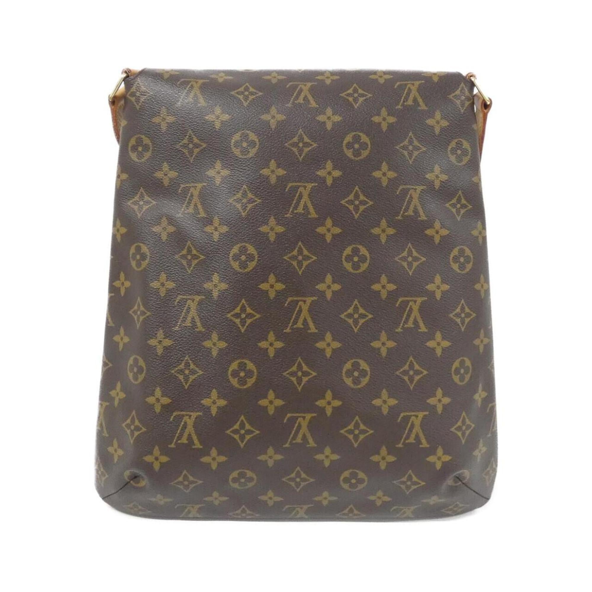Louis Vuitton Brown Coated Canvas Shoulder Bag (Pre-Owned)