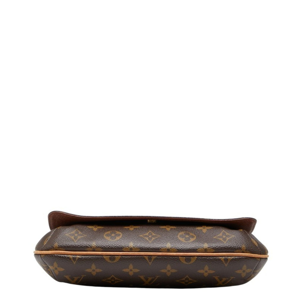 Louis Vuitton Brown Pvc Leather Shoulder Bag (Pre-Owned)