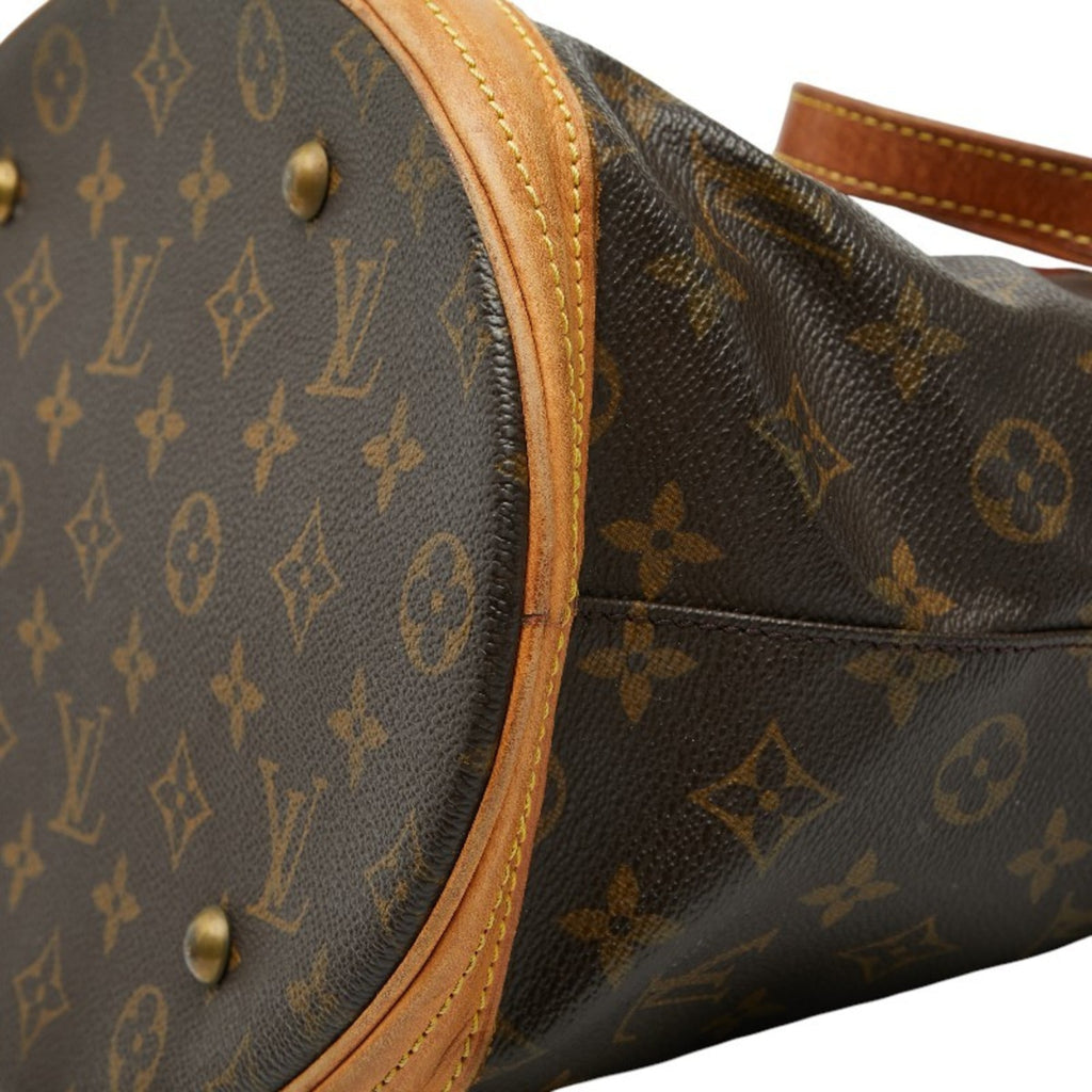 Louis Vuitton Brown Pvc Leather Shoulder Bag Tote Bag (Pre-Owned)