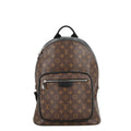 Louis Vuitton Monogram Macassar Black Brown Monogram Macassar Noir Backpack (Pre-Owned)