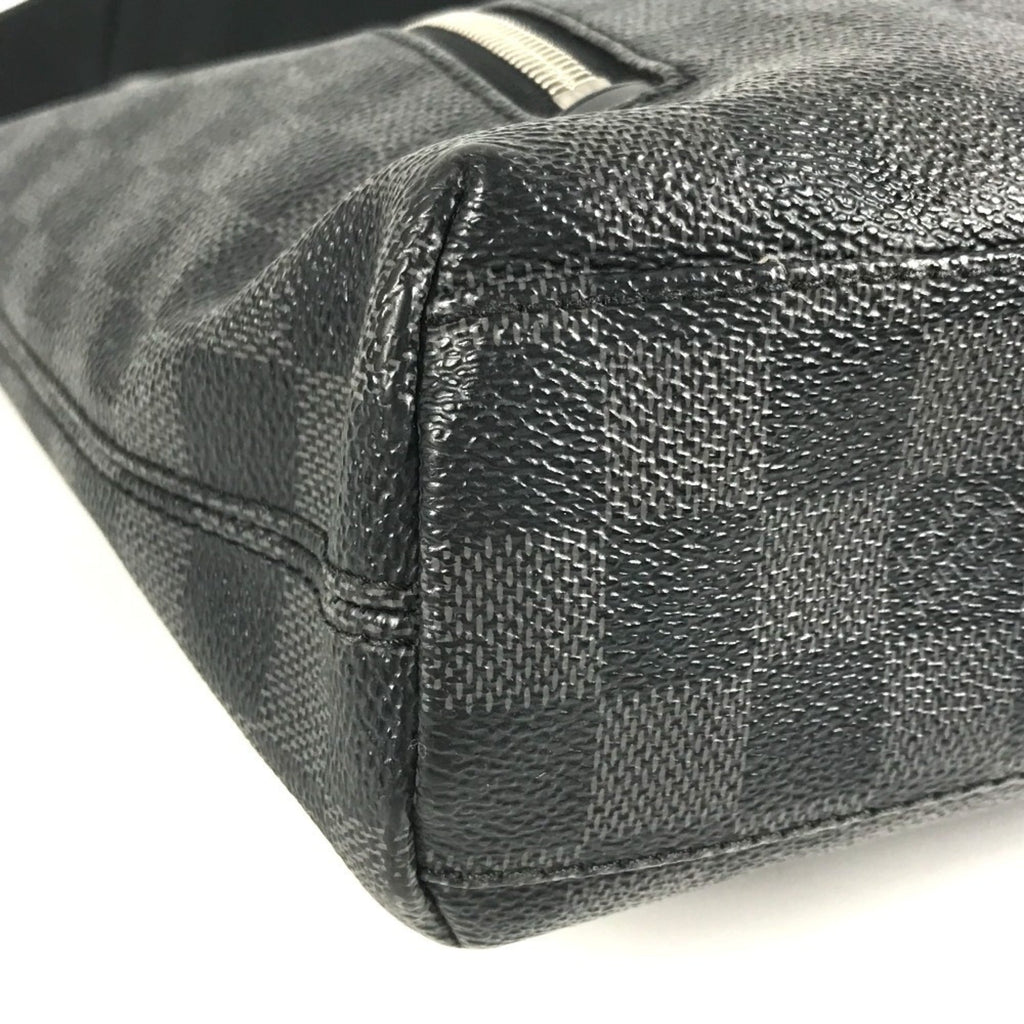 Louis Vuitton Damier Graphite Black Damier Graphite Shoulder Bag (Pre-Owned)