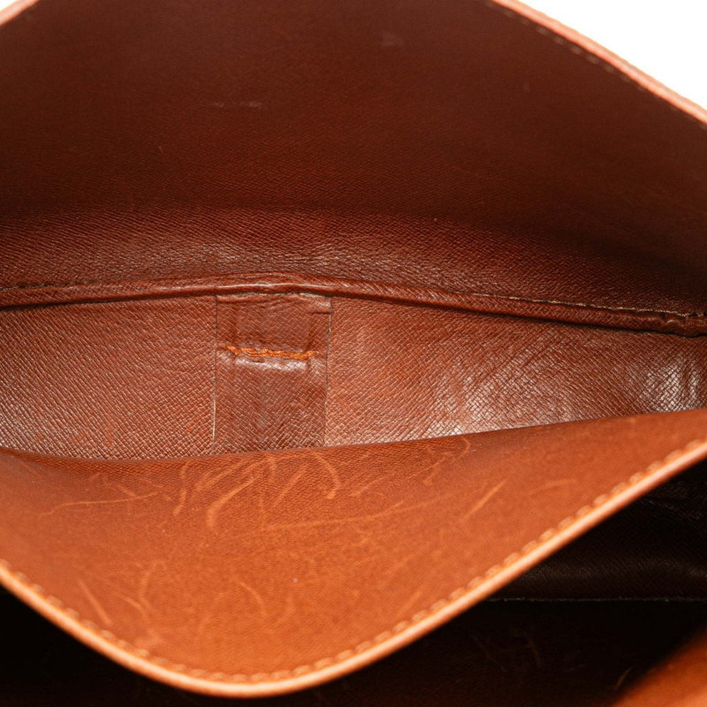 Louis Vuitton Brown Pvc Leather Shoulder Bag (Pre-Owned)