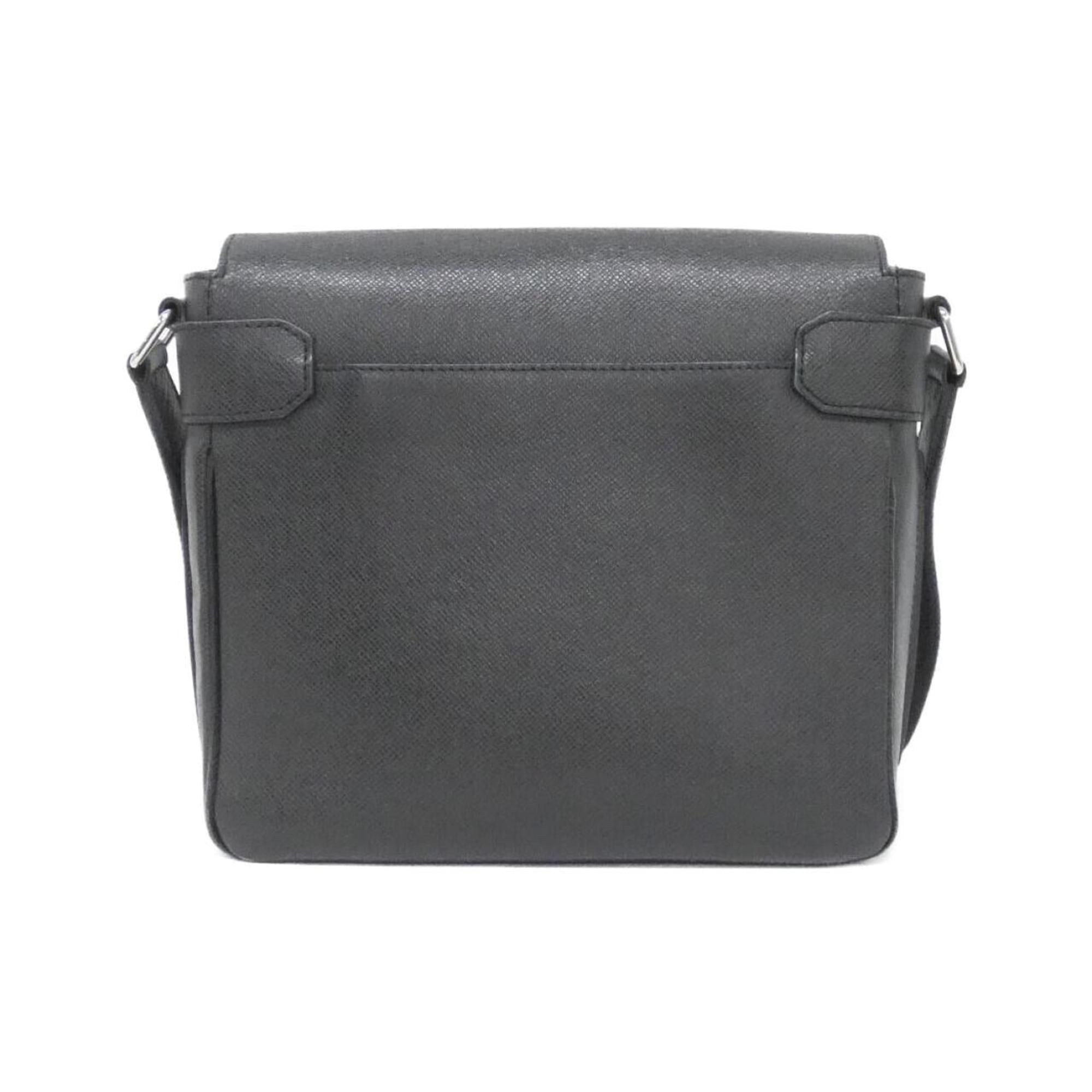 Louis Vuitton Ardoise Leather Shoulder Bag (Pre-Owned)