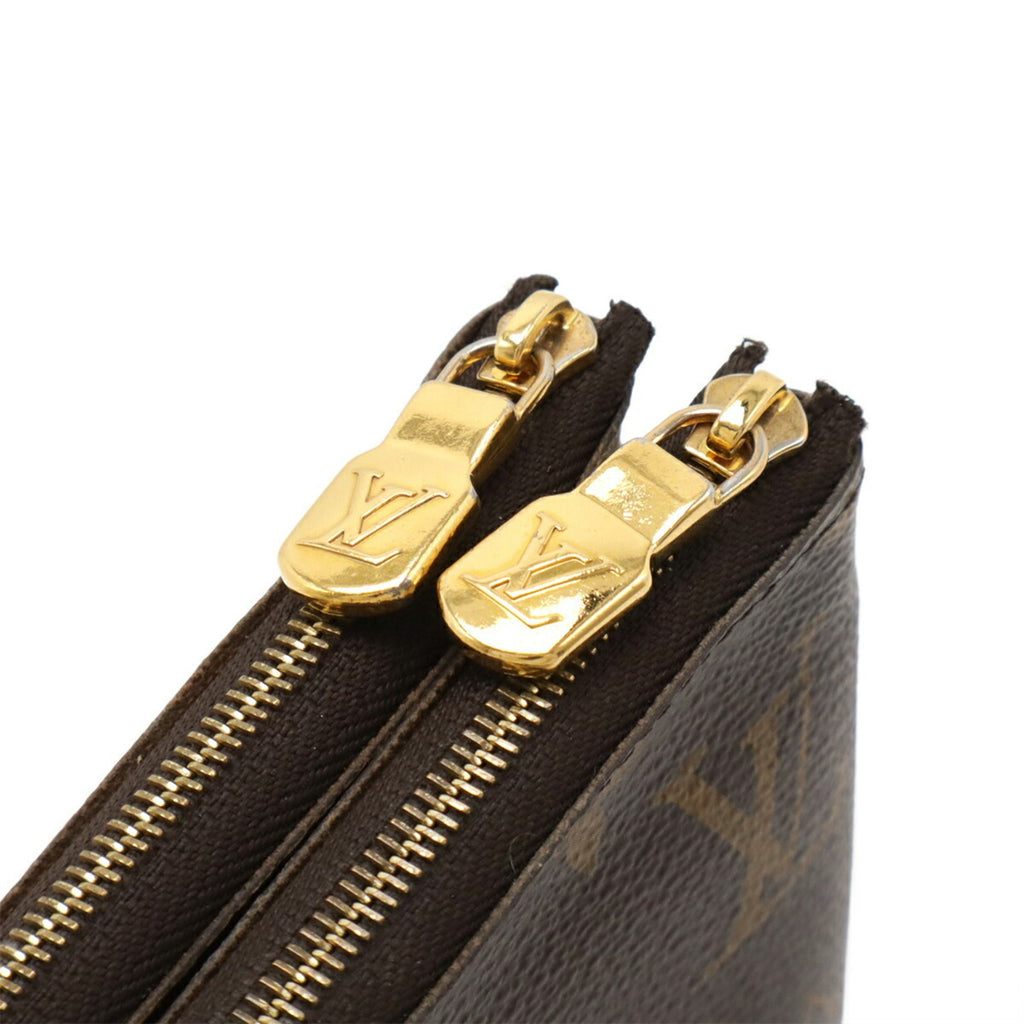 Louis Vuitton Pvc Leather Clutch Bag Pochette Pouch Shoulder Bag (Pre-Owned)