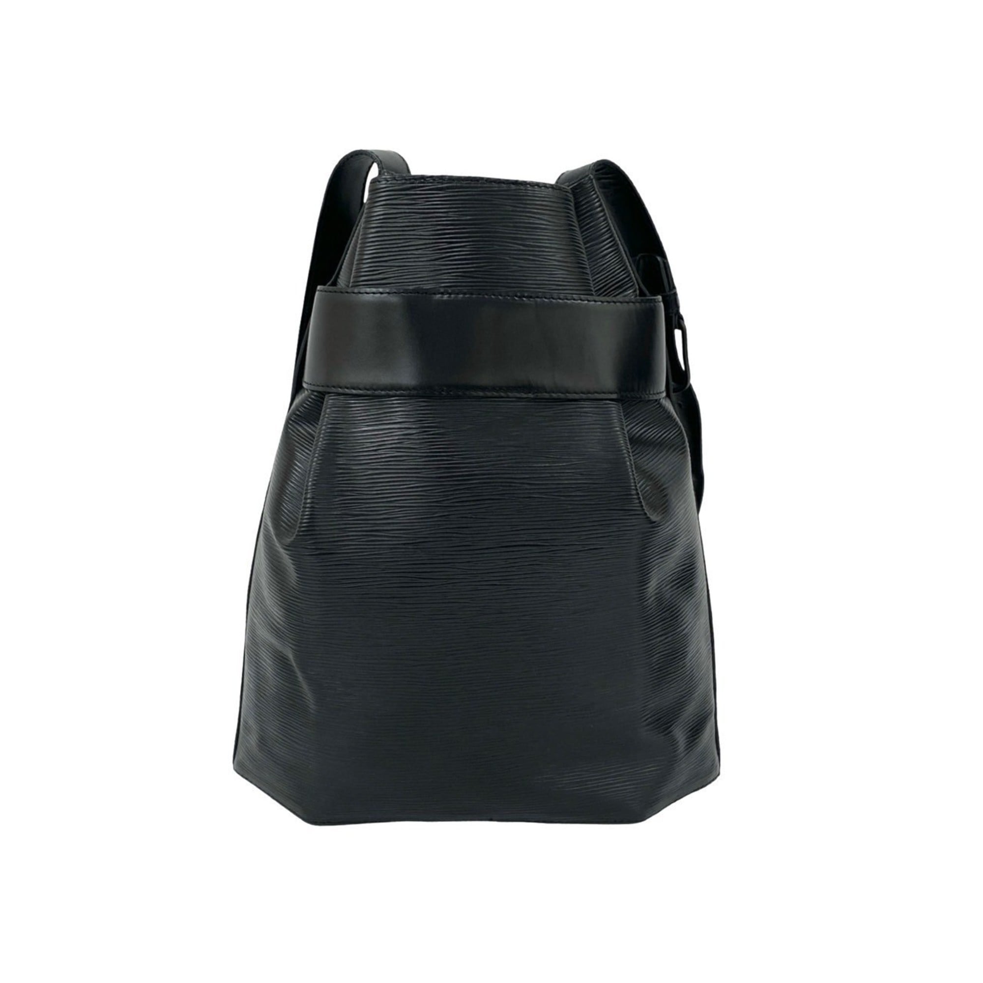 Louis Vuitton Black Epi Leather Shoulder Bag Sling Bag (Pre-Owned)