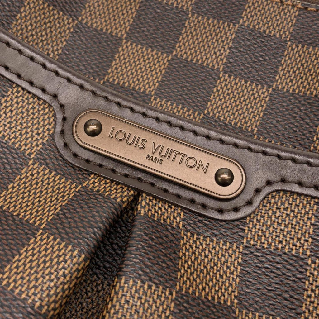 Louis Vuitton Ebene Coated Canvas Shoulder Bag (Pre-Owned)