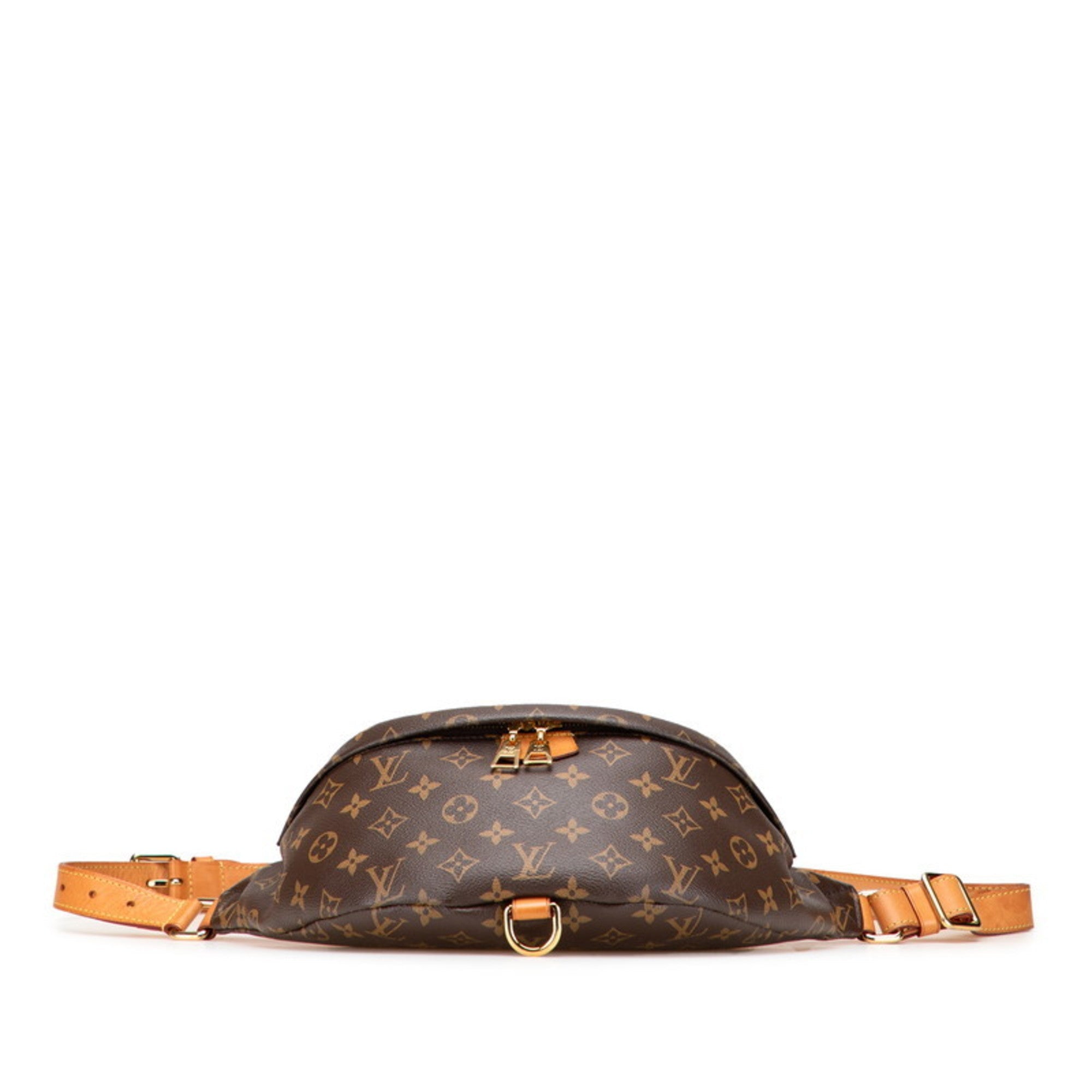 Louis Vuitton Brown Pvc Leather Sling Bag (Pre-Owned)