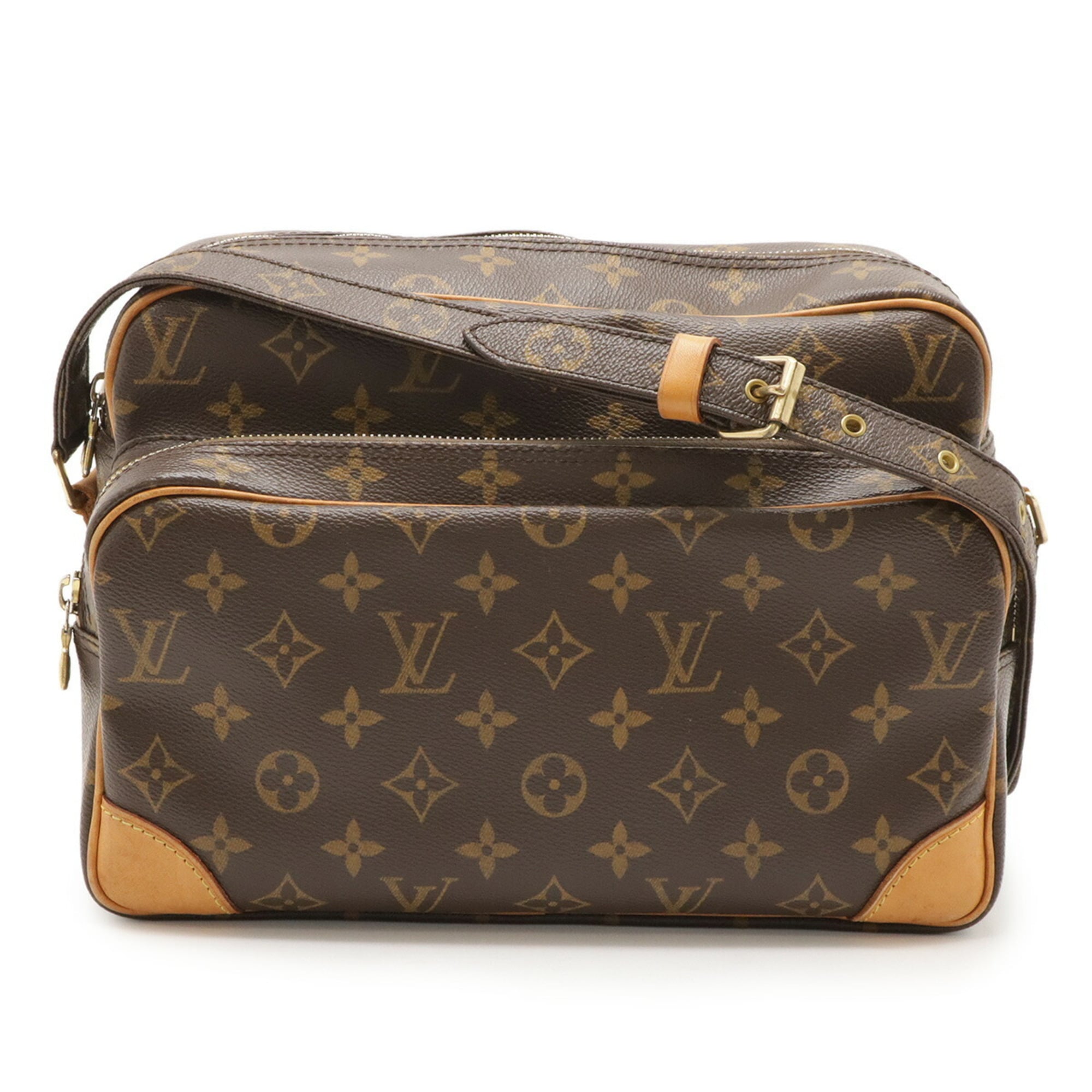 Louis Vuitton Brown Monogram Shoulder Bag (Pre-Owned)