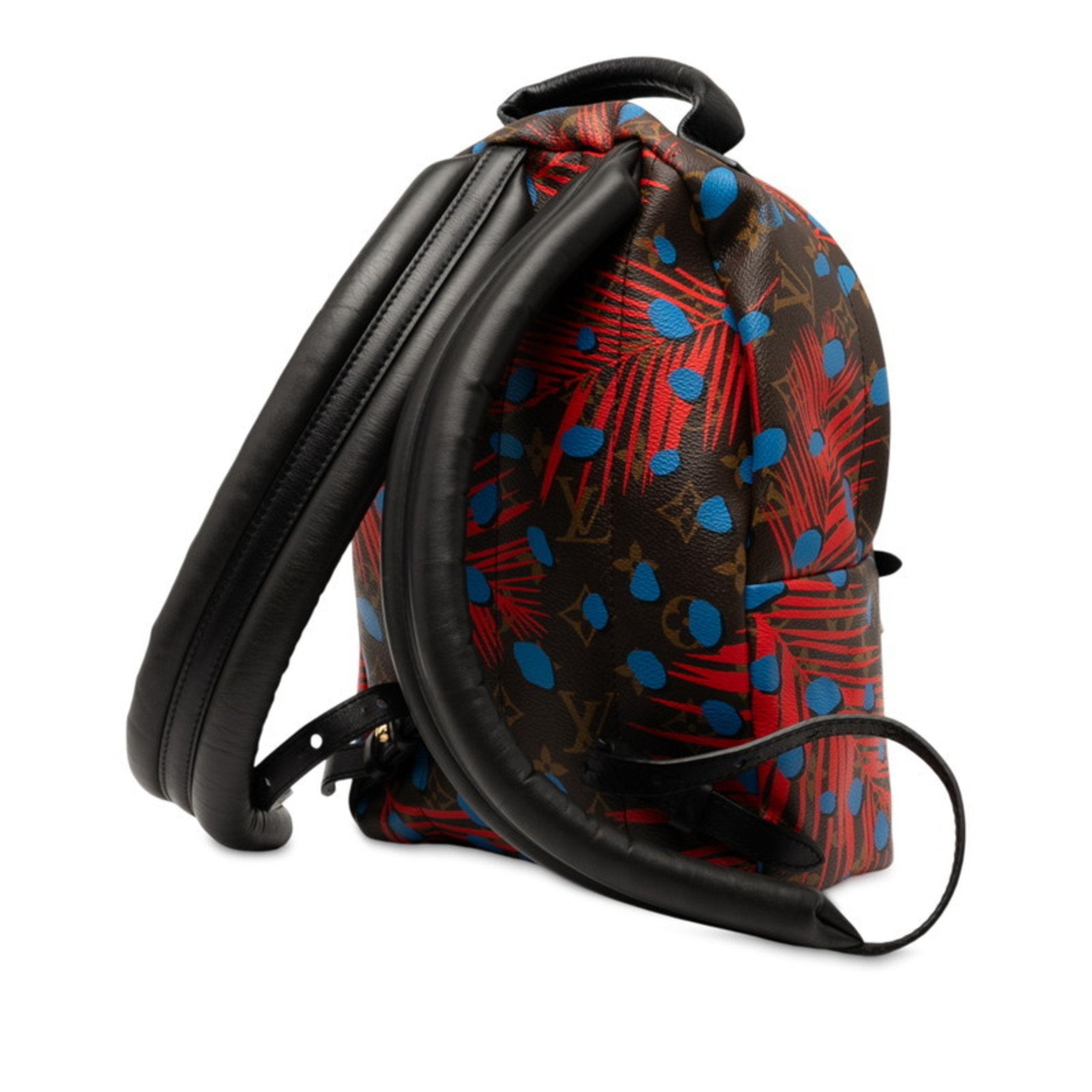 Louis Vuitton Brown Multi-Color Red Color Pvc Leather Backpack (Pre-Owned)
