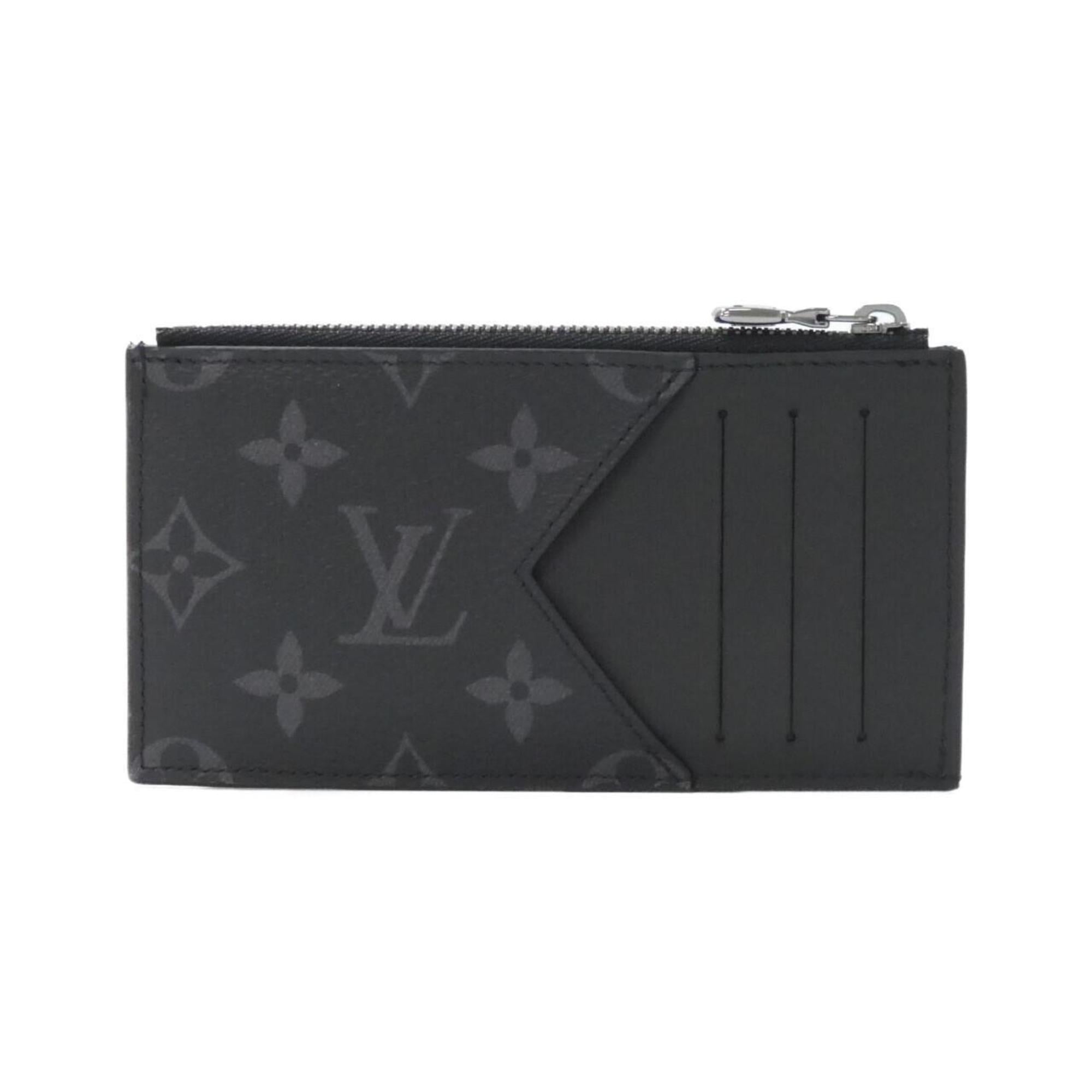 Louis Vuitton Monogram Eclipse Black Coated Canvas Coin Purse/Coin Case (Pre-Owned)