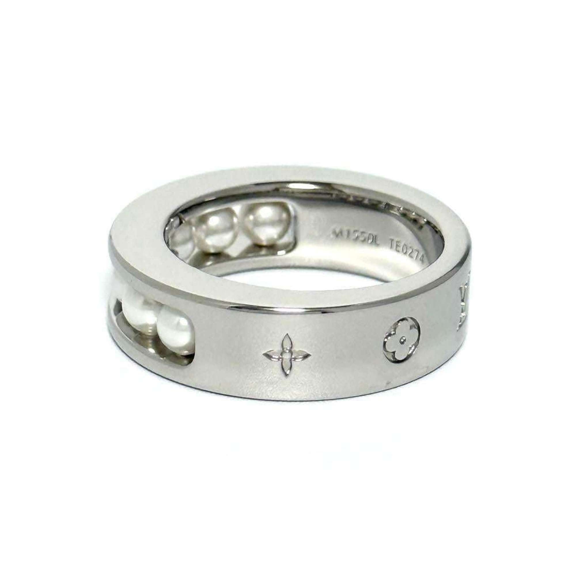 Louis Vuitton Silver 925 Band Ring (Pre-Owned)