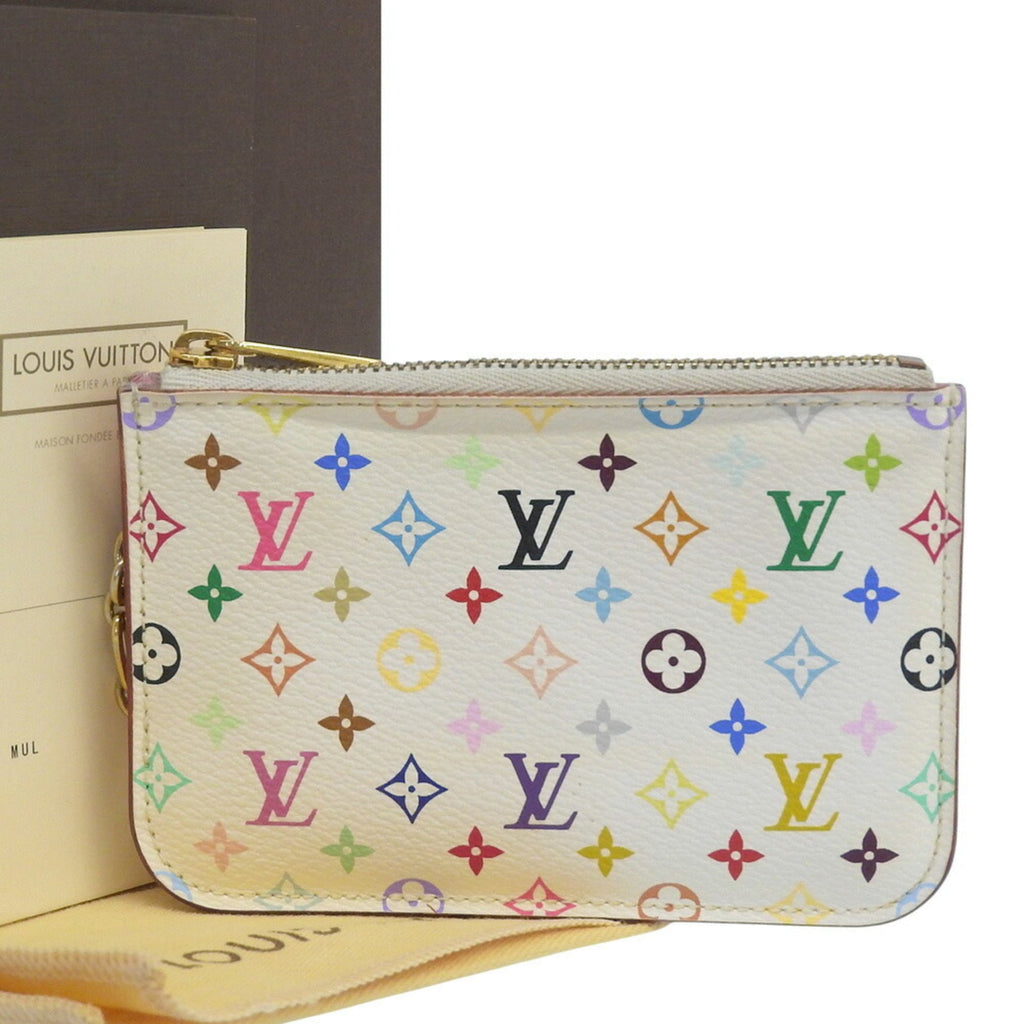 Louis Vuitton Blanc Monogram Multicolore Coin Purse/Coin Case (Pre-Owned)