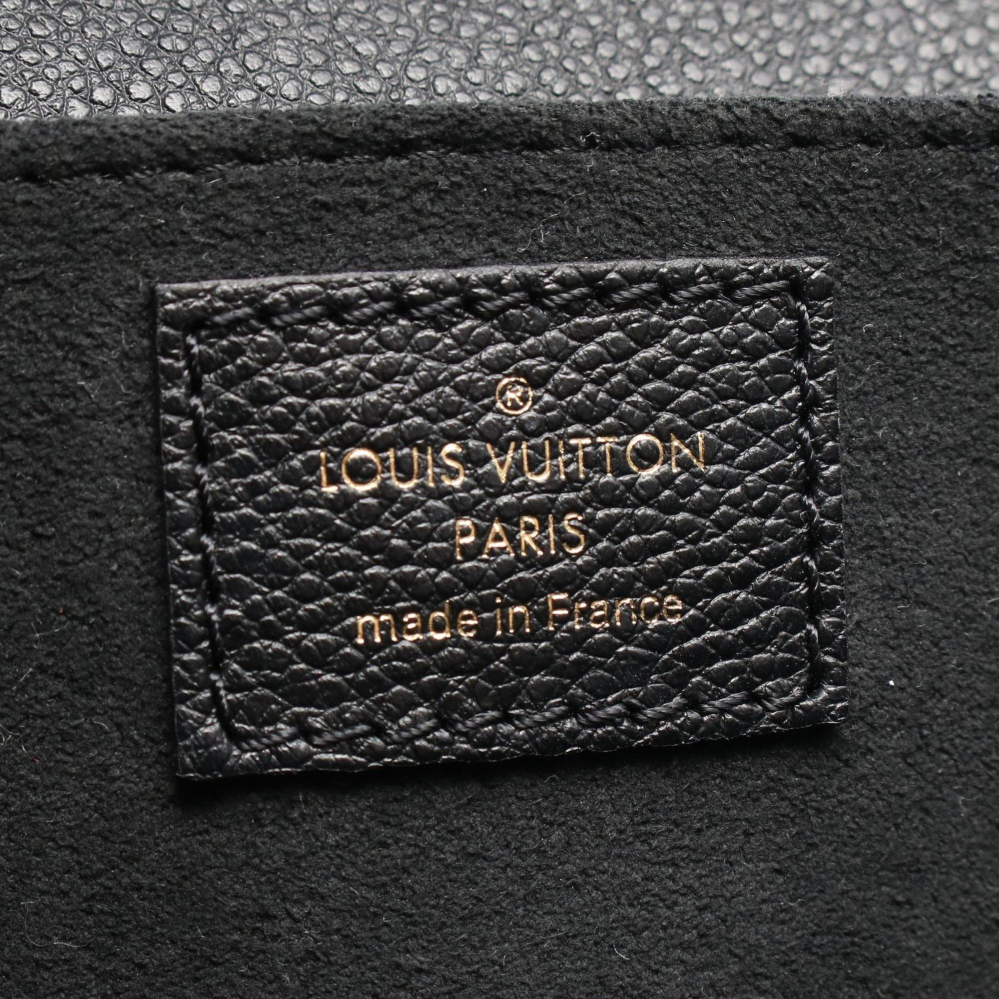 Louis Vuitton Black Noir Monogram Empreinte Handbag (Pre-Owned)