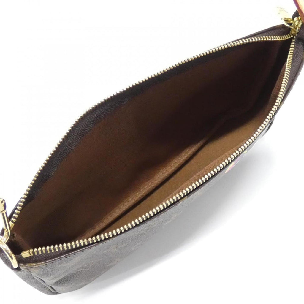 Louis Vuitton Brown Coated Canvas Pochette (Pre-Owned)