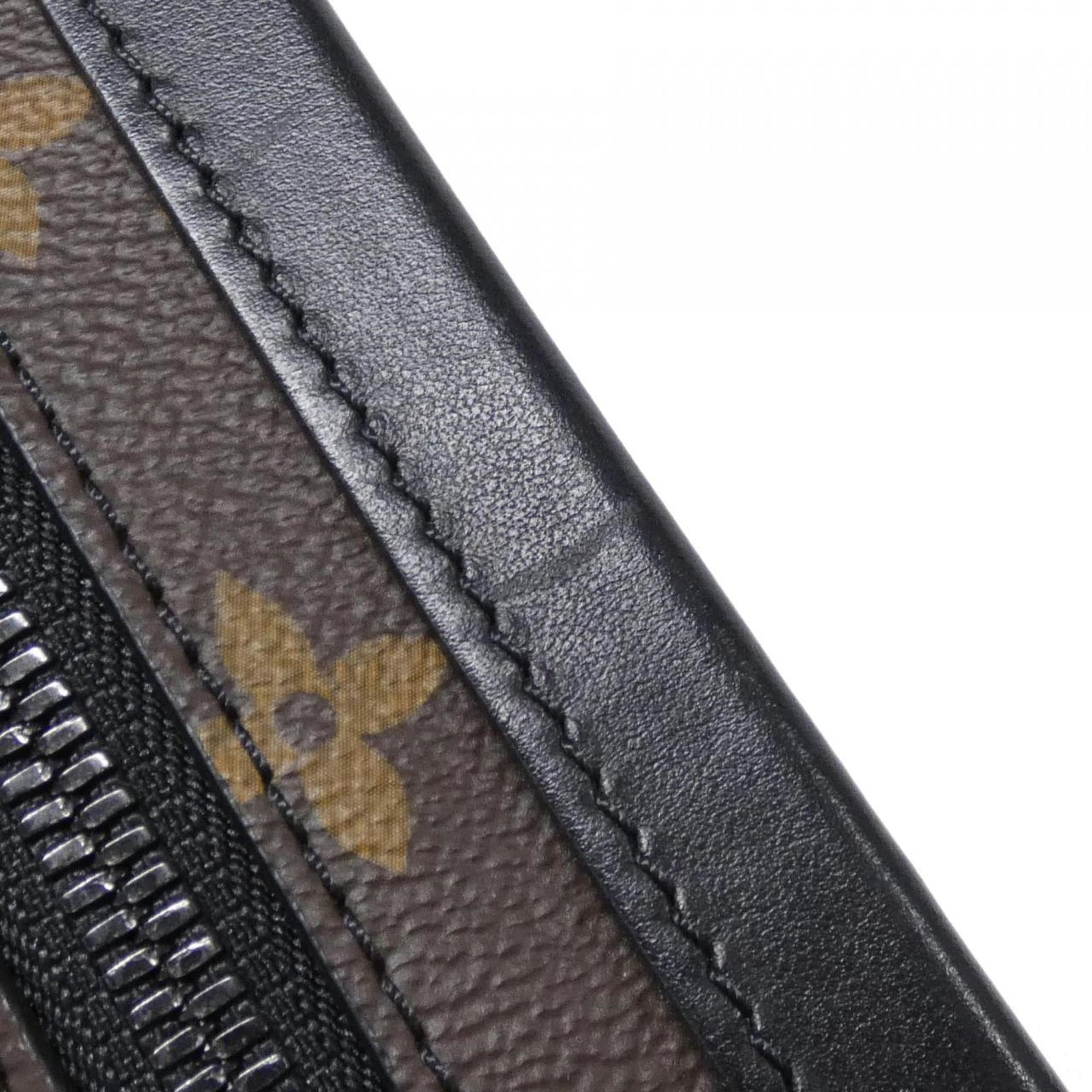 Louis Vuitton Jaune Marron Coated Canvas Shoulder Bag (Pre-Owned)