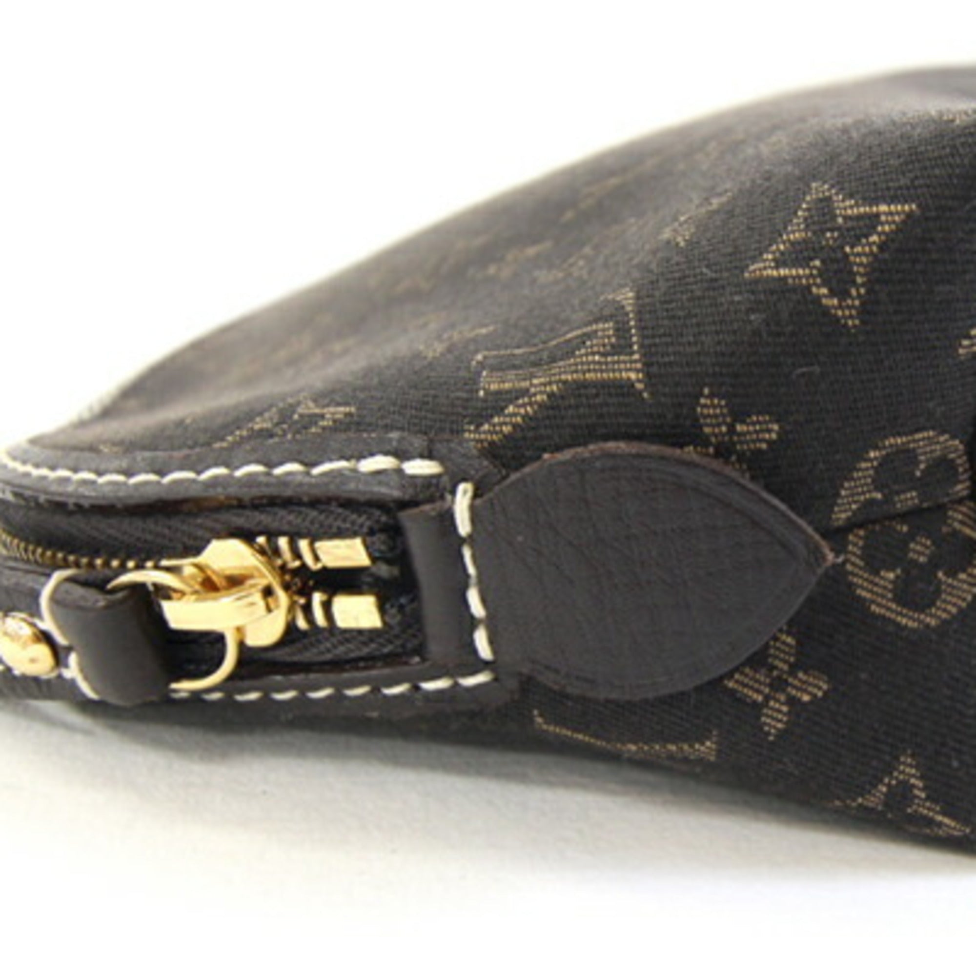 Louis Vuitton Dark Brown Fusain Monogram Idylle Canvas Pochette Pouch (Pre-Owned)