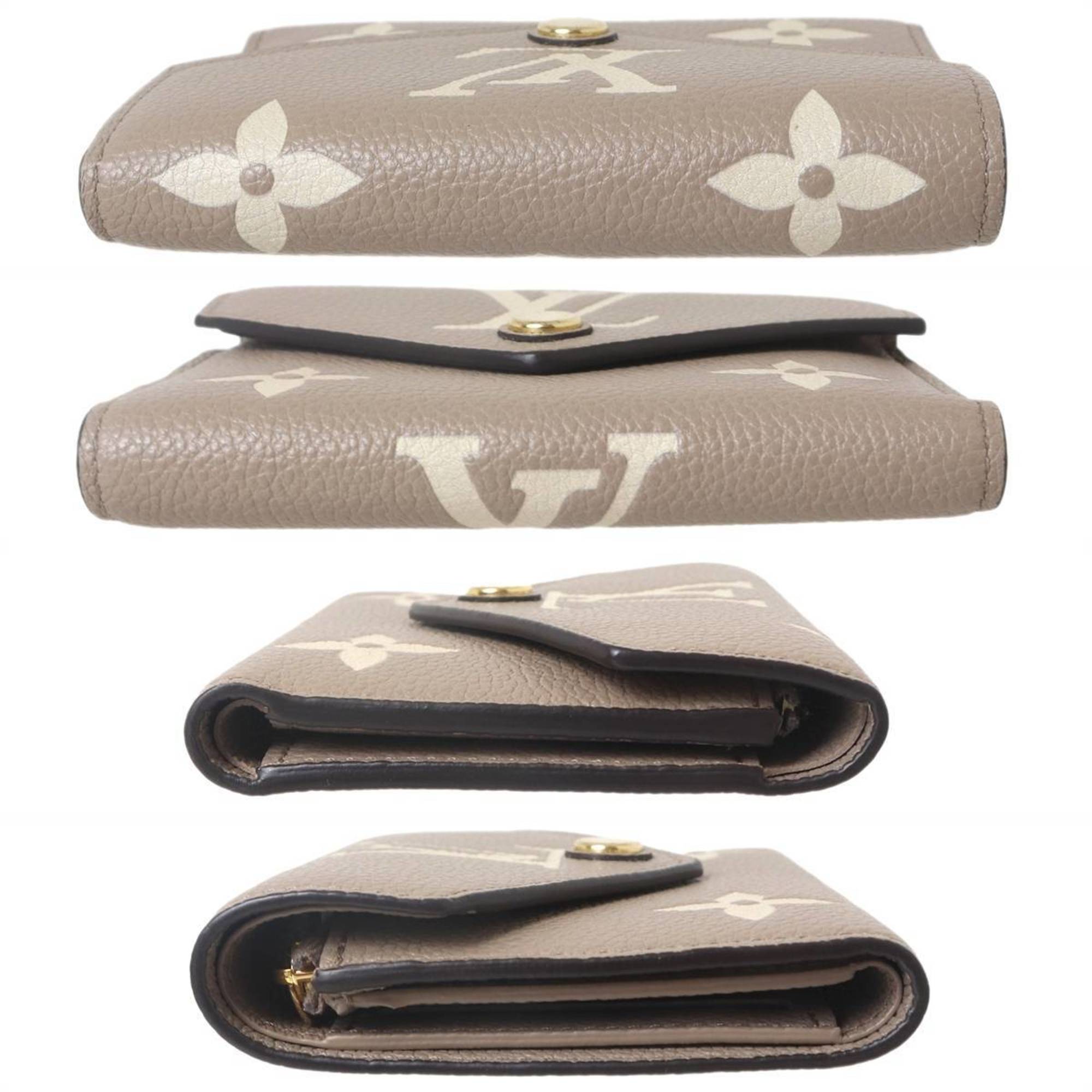 Louis Vuitton Monogram Empreinte Tourterelle Monogram Empreinte Wallet (Bi-Fold) (Pre-Owned)