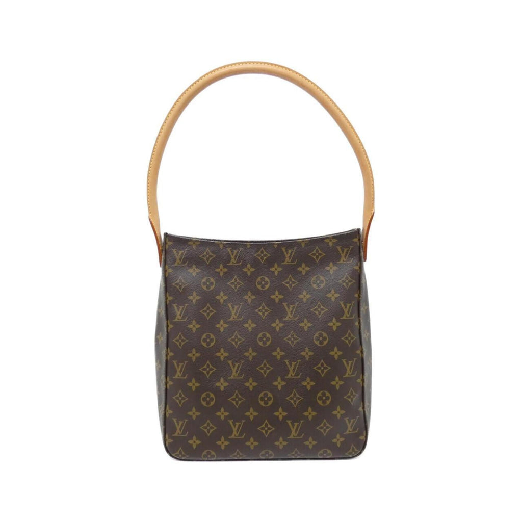 Louis Vuitton Marron Coated Canvas Shoulder Bag (Pre-Owned)