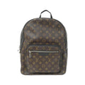 Louis Vuitton Marron Coated Canvas Backpack (Pre-Owned)
