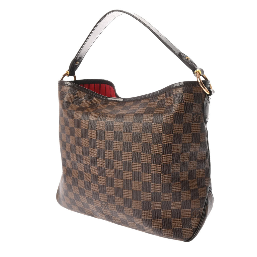 Louis Vuitton Brown Damier Canvas Shoulder Bag (Pre-Owned)