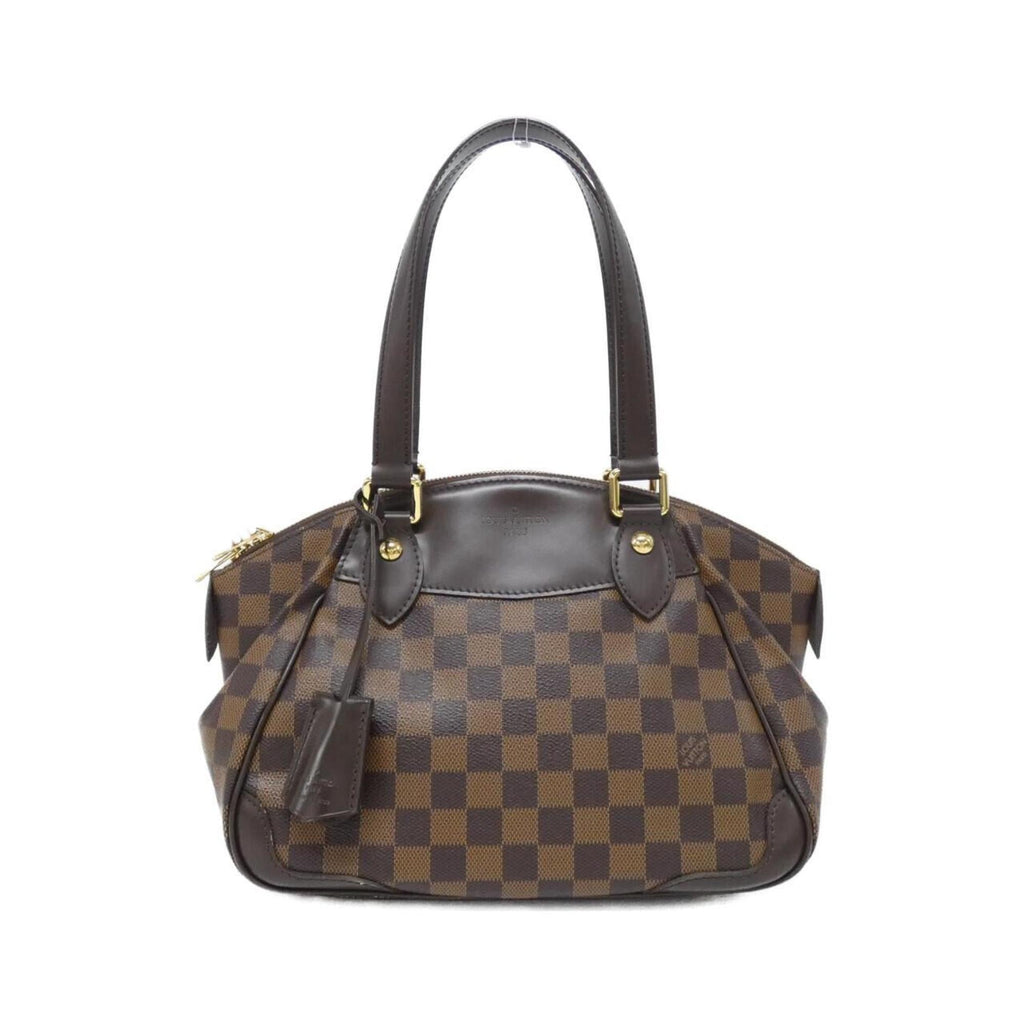 Louis Vuitton Brown Coated Canvas Handbag (Pre-Owned)