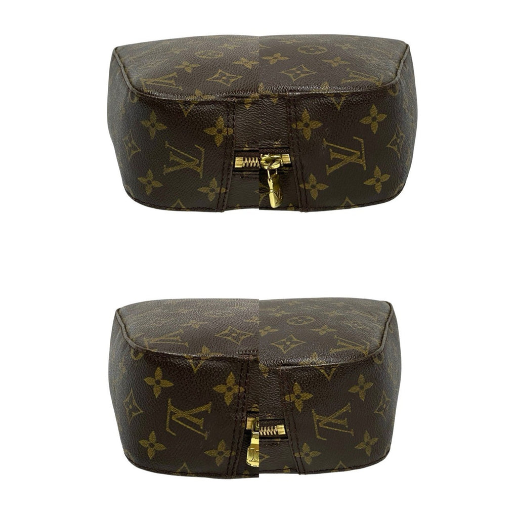 Louis Vuitton Brown Leather Pvc Shoulder Bag (Pre-Owned)