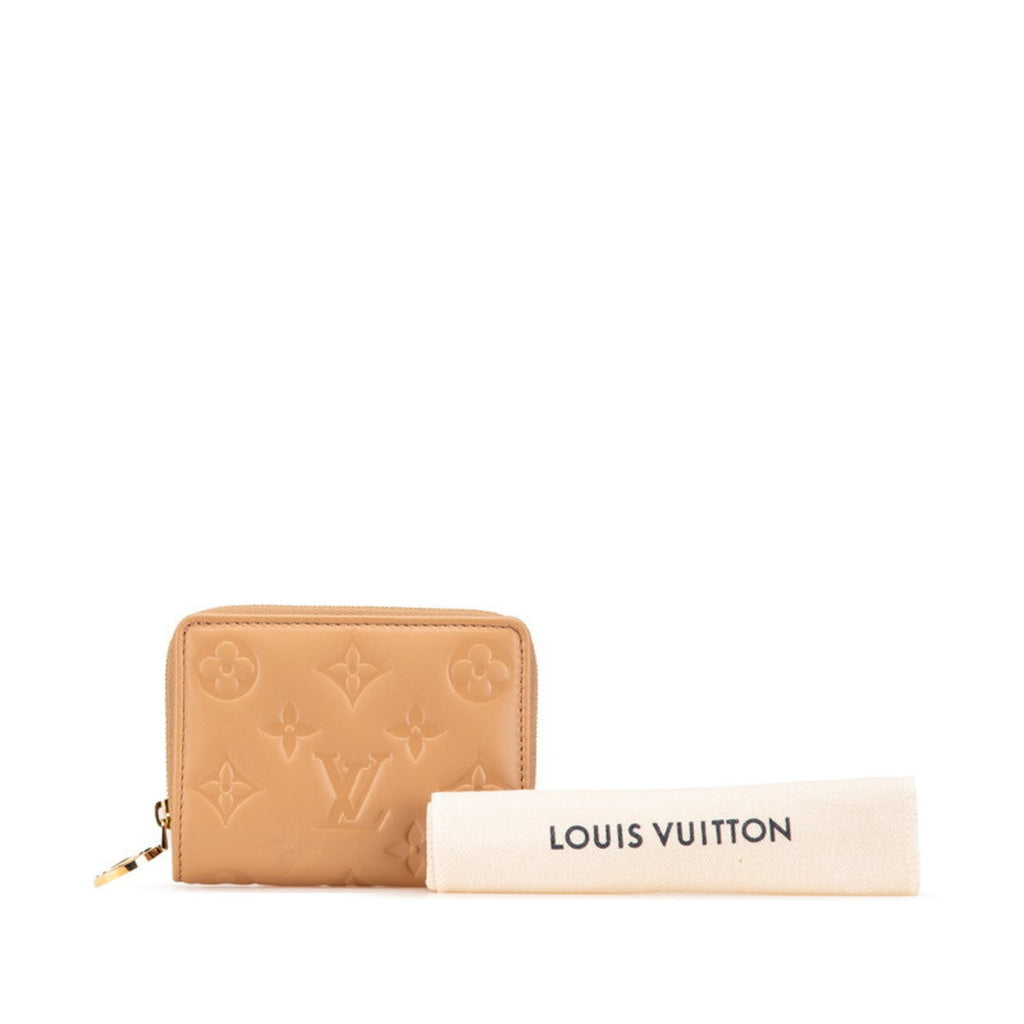 Louis Vuitton Brown Camel Leather Wallet (Bi-Fold) (Pre-Owned)