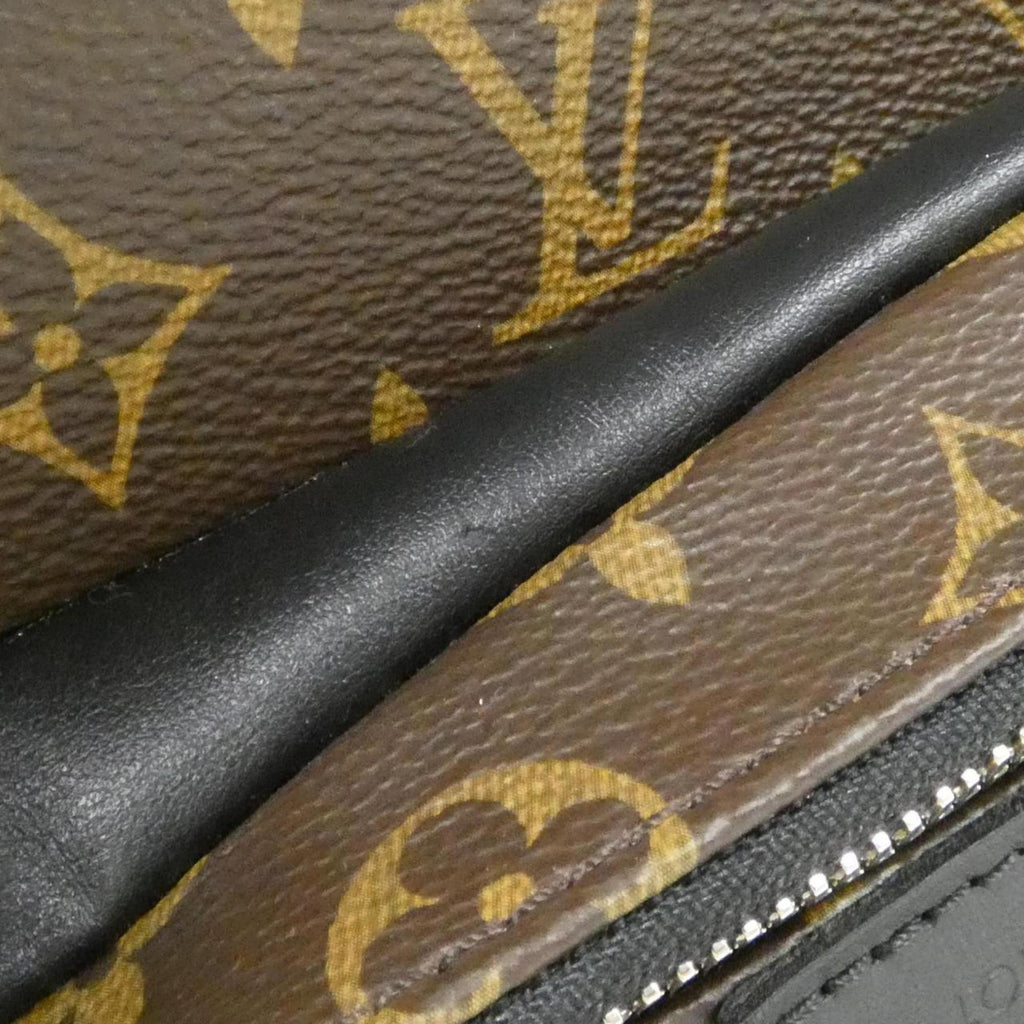 Louis Vuitton Monogram Macassar Marron Coated Canvas Backpack (Pre-Owned)